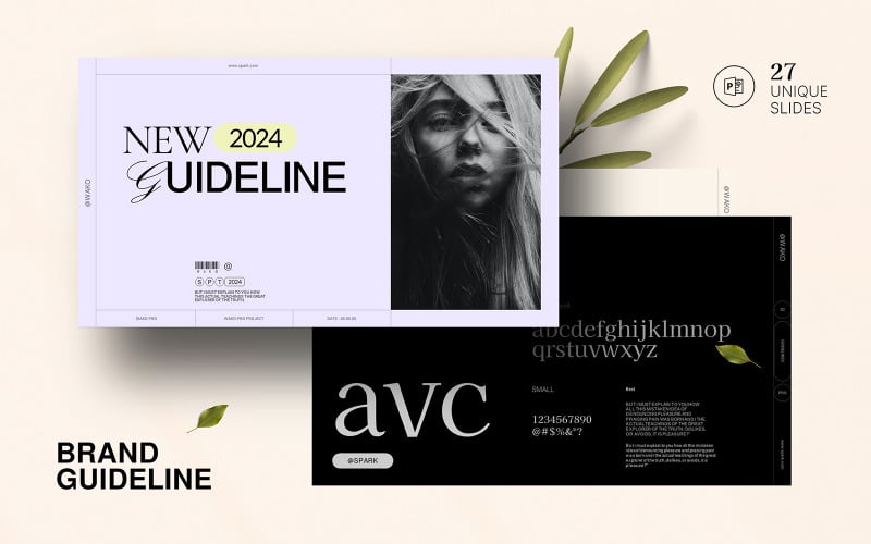 new brand guideline presentation original