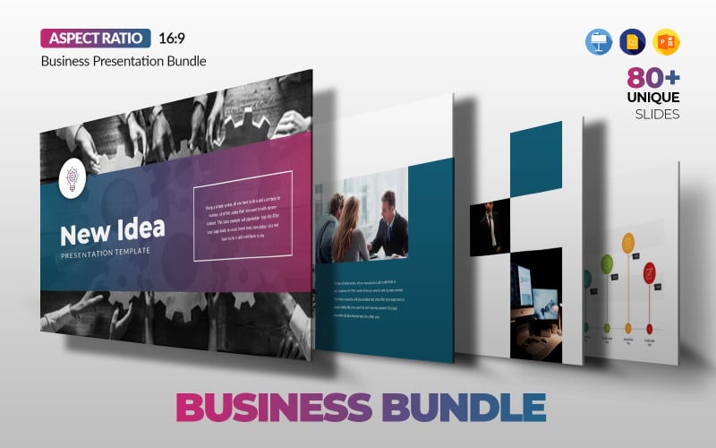 new corporate presentation bundle original