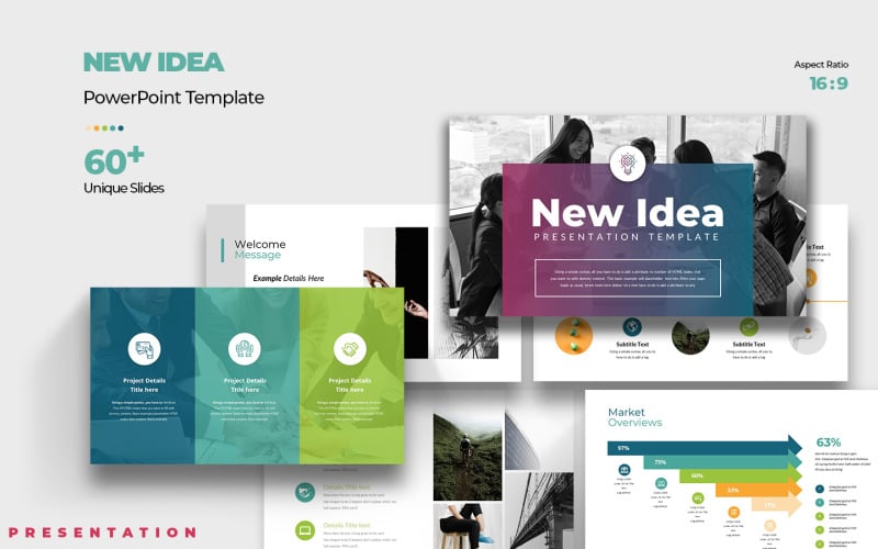 new idea google slides template original