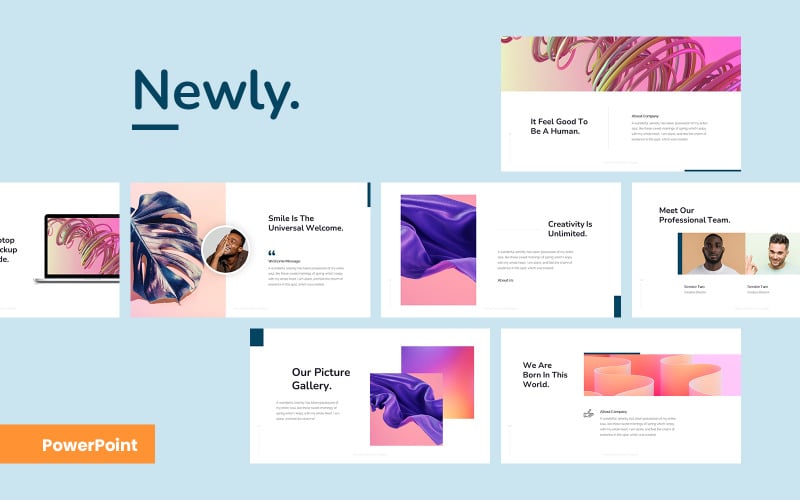 newly minimal powerpoint original