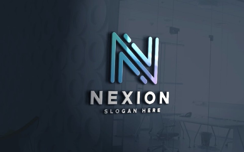 nexion letter n professional logo original