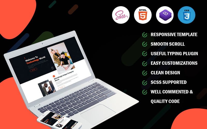 nextgen it solutions amp business landing page template original