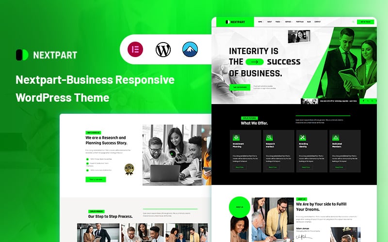 nextpart business wordpress theme original