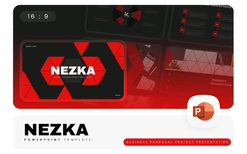 nezka proposal project powerpoint template original
