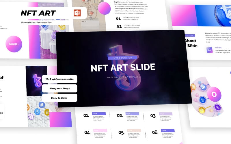 nft art business nft powerpoint presentation template original