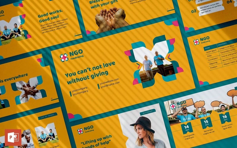 ngo presentation powerpoint template original