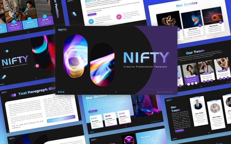 nifty creative multipurpose powerpoint template original