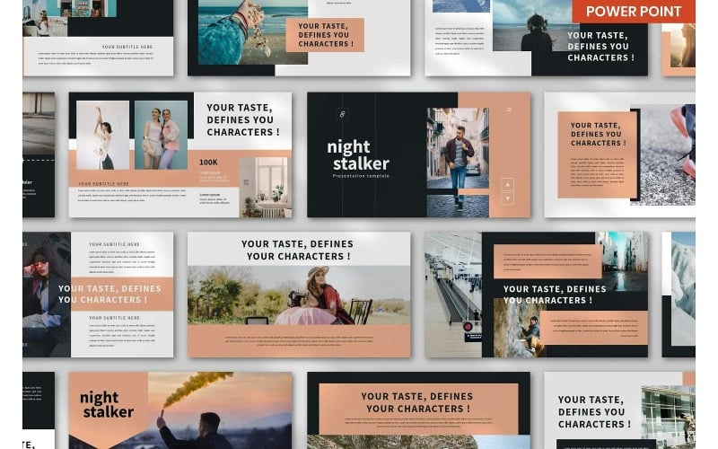 night stalker powerpoint presentation templates original
