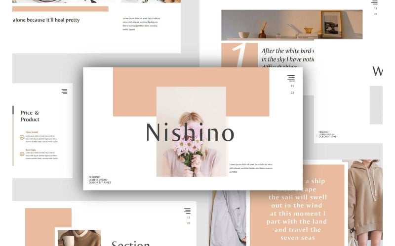nishino powerpoint presentation template original