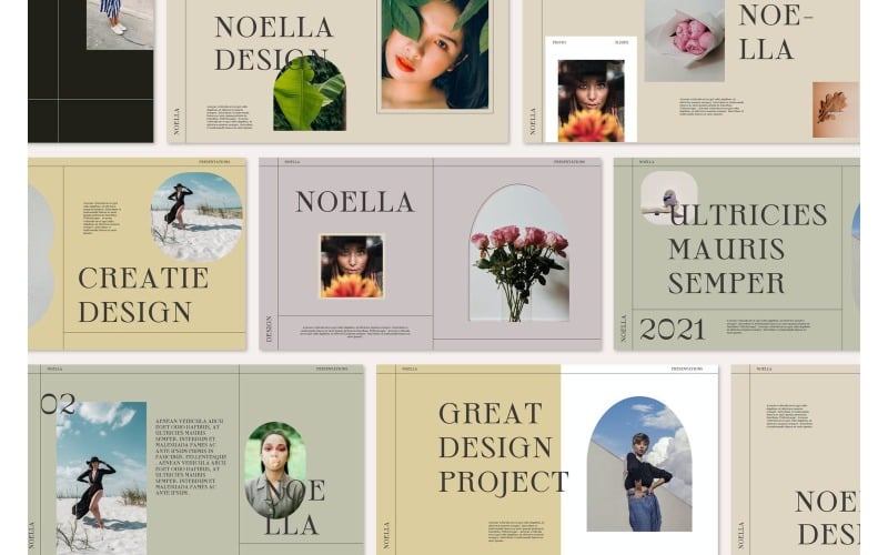 noella powerpoint presentation template original