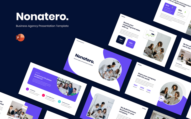 nonatero business agency powerpoint template original