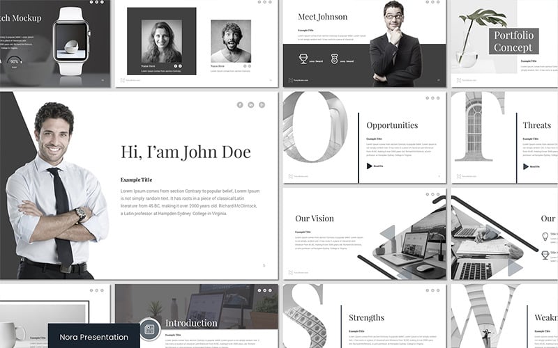 nora powerpoint template original