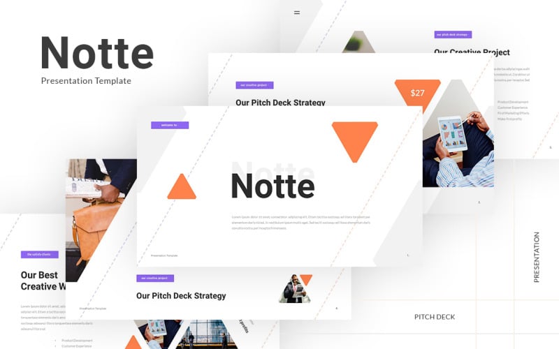 notte pitch deck powerpoint original