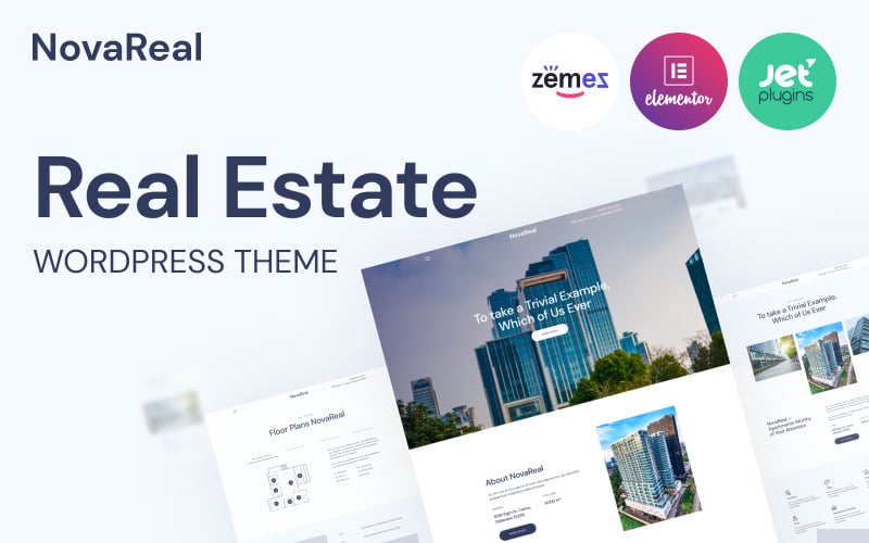 nova real real estate company wordpress theme original