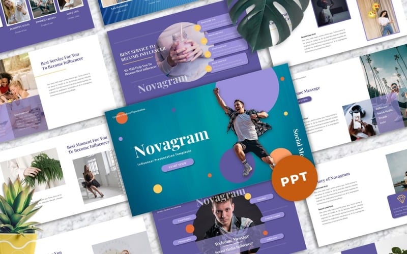 novagram influencer powerpoint original