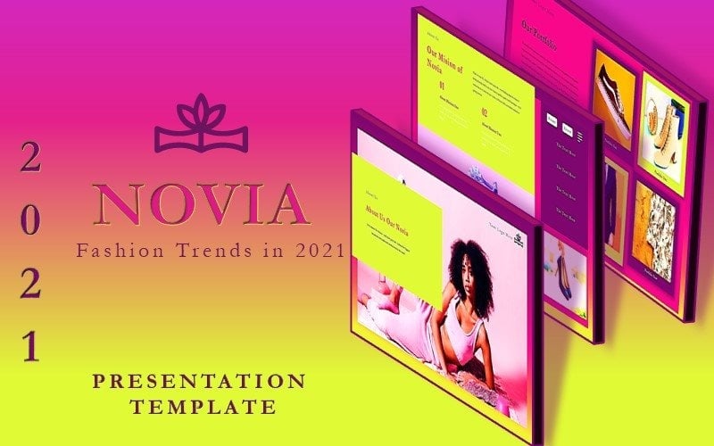 novia powerpoint template original