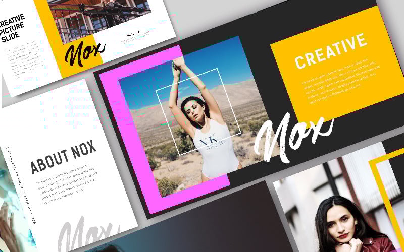 nox creative powerpoint template original