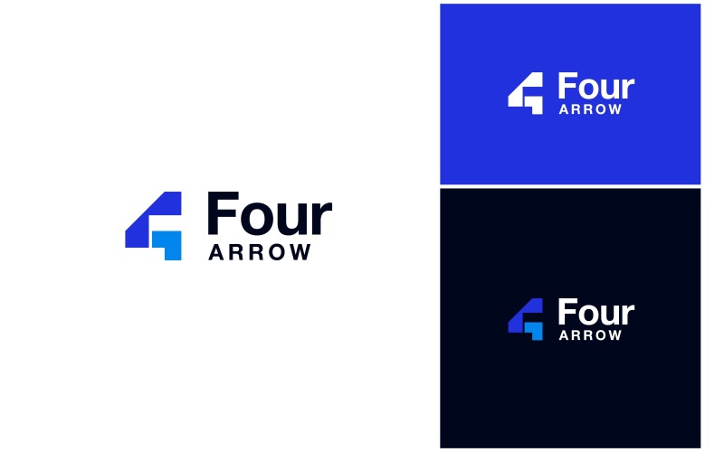 number arrow up success logo original