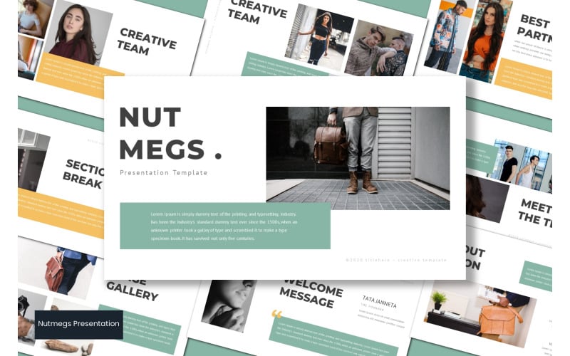 nutmeg powerpoint template original