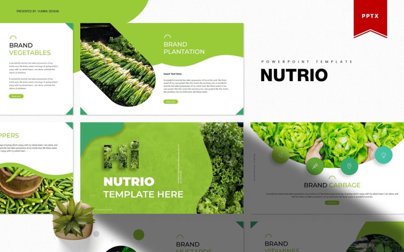 nutrio powerpoint template original