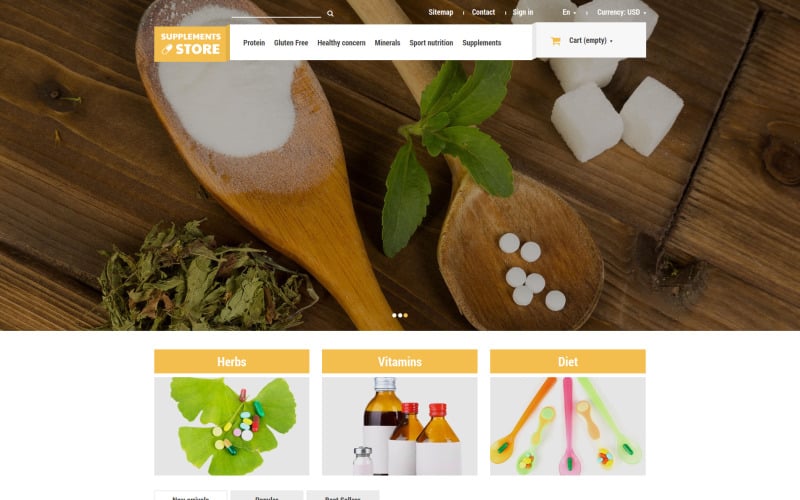nutritionsupplements prestashop theme original