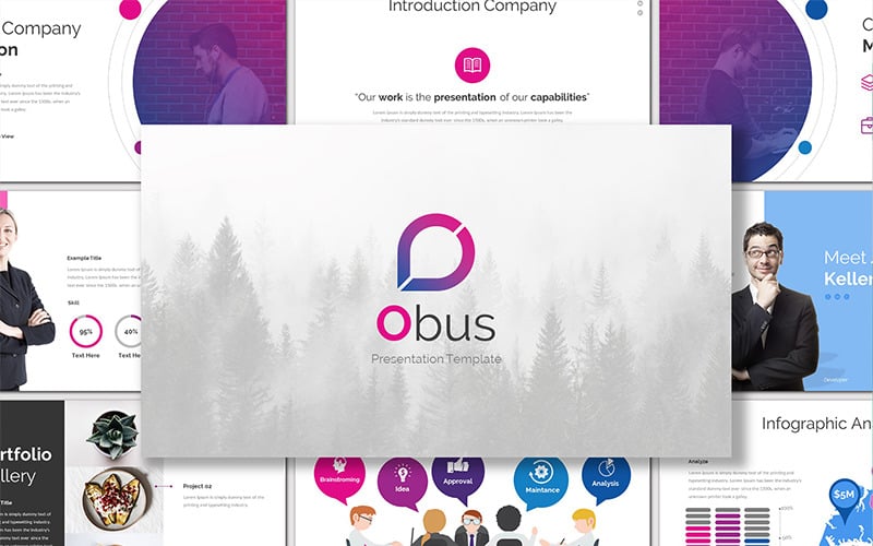 obus powerpoint template original