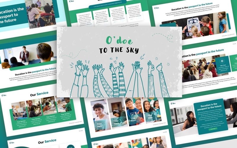 odoe education multipurpose powerpoint template original