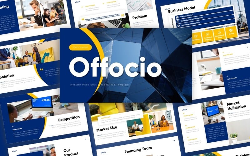 offocio investor presentation powerpoint template original