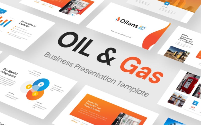 oilans oil and gas industry powerpoint presentation original