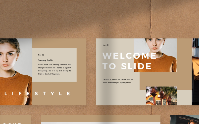 olive powerpoint template original