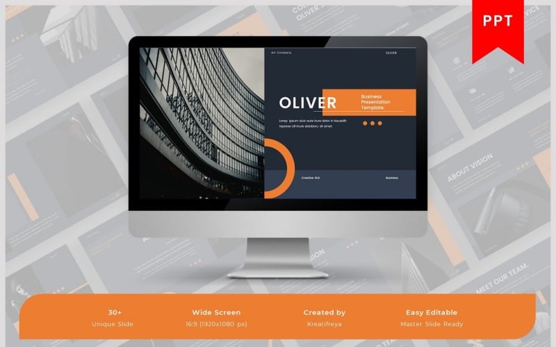 oliver business powerpoint template original