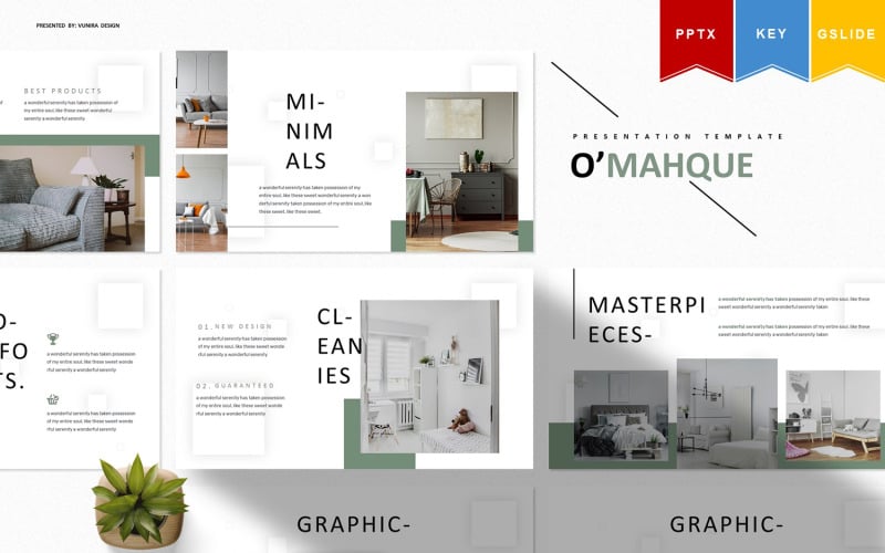 omahque powerpoint template original