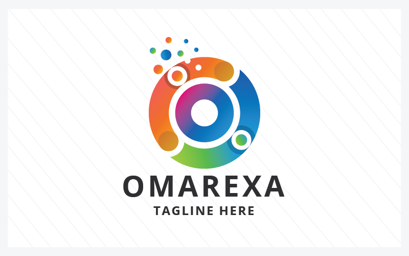 omarexa letter o pro logo template original