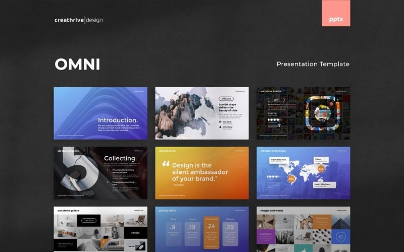 omni powerpoint presentation template original