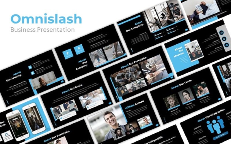 omnislash powerpoint template original