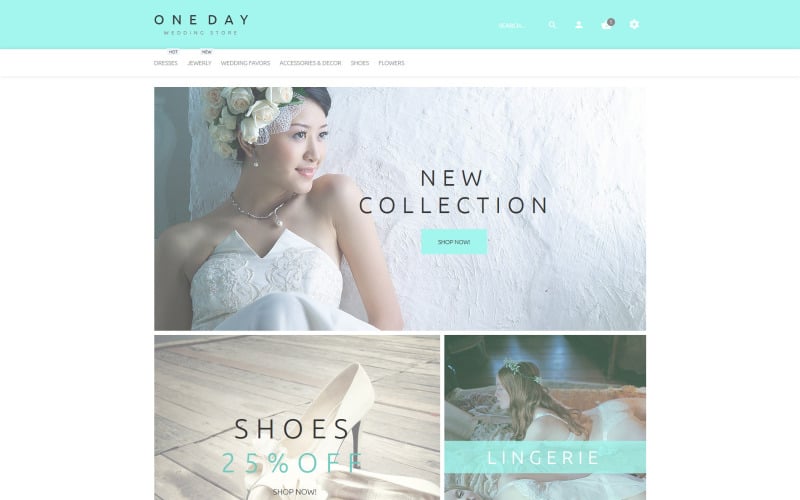 one day prestashop theme original