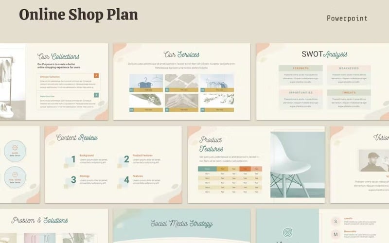 online shop project powerpoint original