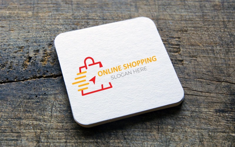 online shopping logo company logo template original