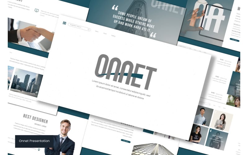 onnet powerpoint template original