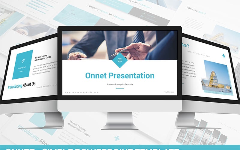 onnet simple powerpoint template original