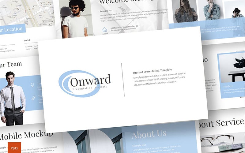 onward powerpoint template original
