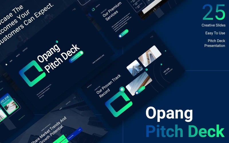 opang business pitch deck powerpoint original