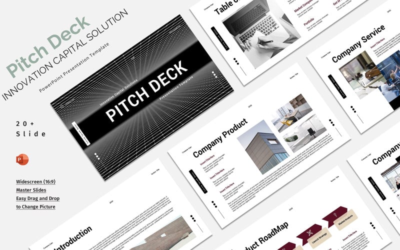 opportunity pitch deck powerpoint template original