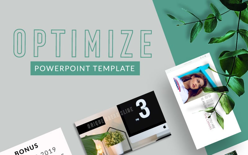 optimize powerpoint template original