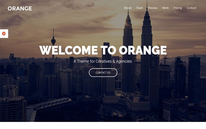 orange multipurpose wordpress theme original
