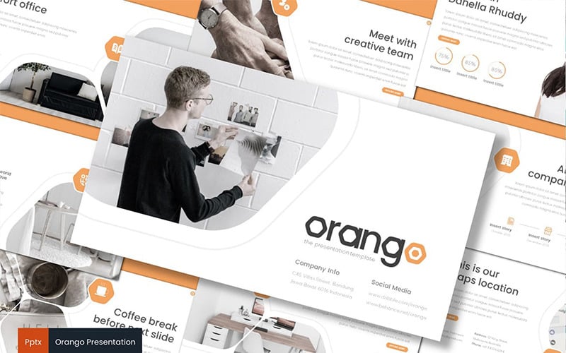 orango powerpoint template original