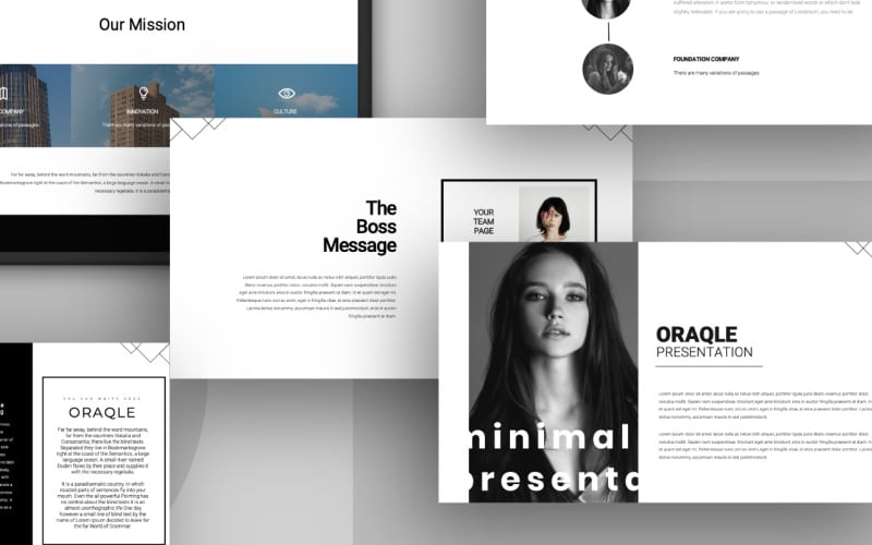 oraqle powerpoint template original