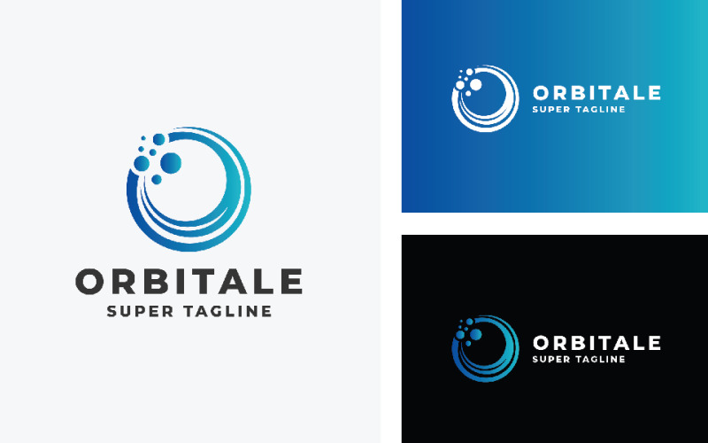 orbitale letter o company logo original