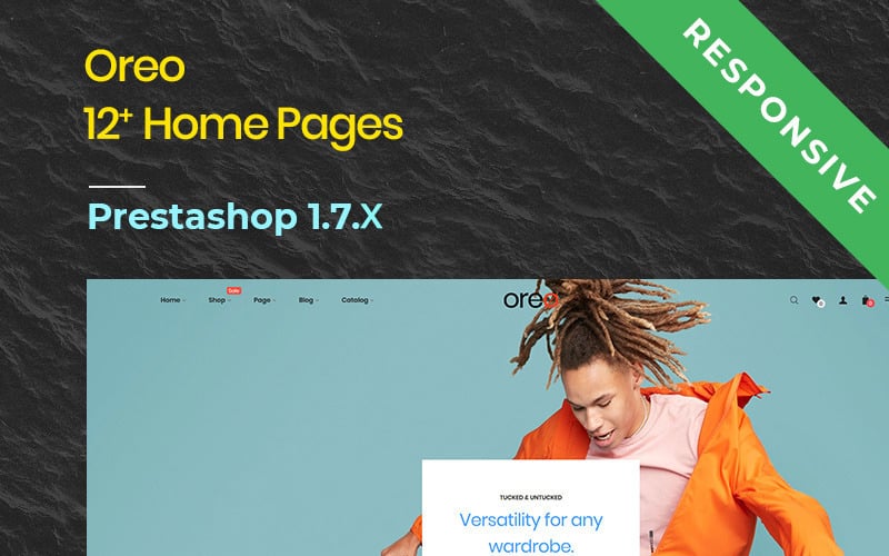 oreo fashion store prestashop theme original