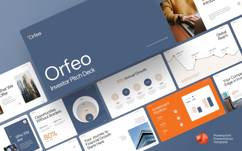 orfeo investor pitch deck powerpoint presentation original